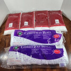 Artificial Snow for Holiday Decorations Lot of 6